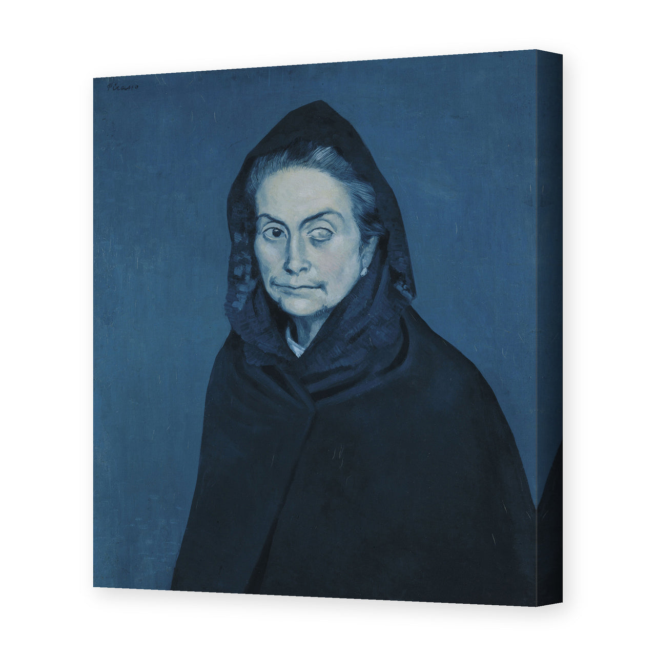 Pablo Picasso's 'La Celestine' painting reproduced as a gallery-wrapped canvas print