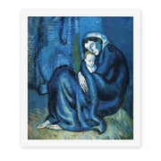Pablo Picasso's 'Mother and Child' painting reproduced as a rolled canvas print