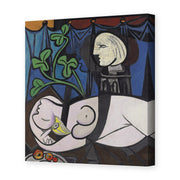 Pablo Picasso's 'Nude Green Leaves and Bus' painting reproduced as a gallery-wrapped canvas print