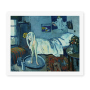 Pablo Picasso's 'The Blue Room' painting reproduced as a rolled canvas print