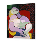 Pablo Picasso's 'The Dream' painting reproduced as a gallery-wrapped canvas print