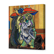 Pablo Picasso's 'Weeping Woman' painting reproduced as a gallery-wrapped canvas print