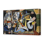 Pablo Picasso's 'Women of Algiers' painting reproduced as a gallery-wrapped canvas print