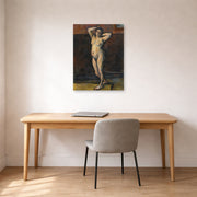 Paul Cezanne - Femme Nue Debout - poster print lifestyle office unframed