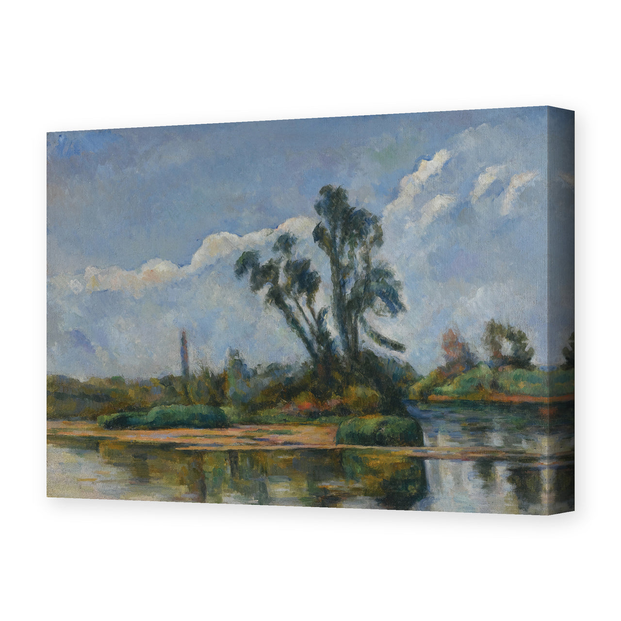 Paul Cezanne - La Riviere - gallery wrap hero