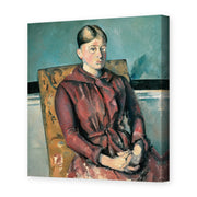 Paul Cezanne - Madame Cezanne in a Yellow Armchair - gallery wrap hero