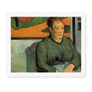 Paul Gauguin's 'Madame Roulin' painting reproduced as a rolled canvas print