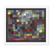Paul Klee's 'May Picture' painting reproduced as a rolled canvas print