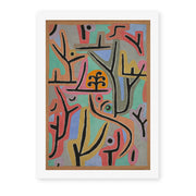 Paul Klee's 'Park near Lu' painting reproduced as a rolled canvas print