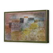 Paul Klee's 'Vorfrühling In H (Early Spring in H)' painting reproduced as a gallery-wrapped canvas print