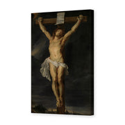 Peter Paul Rubens' 'Christ on the cross' painting reproduced as a gallery-wrapped canvas print