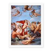 Raphael's 'Galatea' painting reproduced as a rolled canvas print