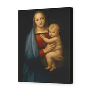 Raphael's 'Madonna del Granduca' painting reproduced as a gallery-wrapped canvas print