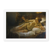 Rembrandt's 'Danaë' painting reproduced as a rolled canvas print