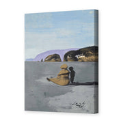 Salvador Dali's 'Adolescence' painting reproduced as a gallery-wrapped canvas print
