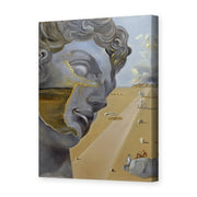 Salvador Dali's 'After the Head of Giuliano Di Medici' painting reproduced as a gallery-wrapped canvas print