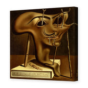 Salvador Dali's 'Autoportrait' painting reproduced as a gallery-wrapped canvas print