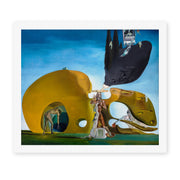 Salvador Dali's 'Birth of Liquid Desires' painting reproduced as a rolled canvas print