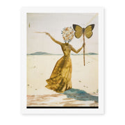 Salvador Dali's 'Crisalida (Femme a la Tete de Fleurs, le Bras Droit Leve)' painting reproduced as a rolled canvas print