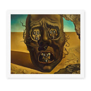 Salvador Dali's 'Face of War' painting reproduced as a rolled canvas print