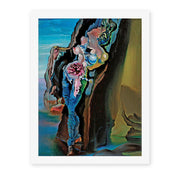 Salvador Dali's 'Gradiva' painting reproduced as a rolled canvas print