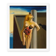 Salvador Dali's 'Las Rosas Sangrantes' painting reproduced as a rolled canvas print
