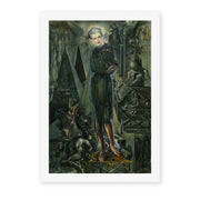 Salvador Dali's 'Portrait of Mrs Harrison Williams' painting reproduced as a rolled canvas print