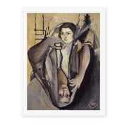 Salvador Dali's 'Portrait of My Sister' painting reproduced as a rolled canvas print