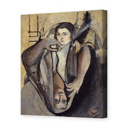 Salvador Dali's 'Portrait of My Sister' painting reproduced as a gallery-wrapped canvas print