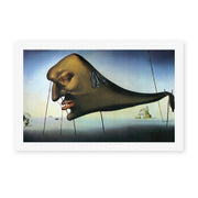 Salvador Dali's 'Sleep' painting reproduced as a rolled canvas print