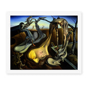 Salvador Dali's 'Spider of the Evening' painting reproduced as a rolled canvas print