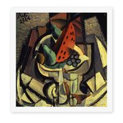 Salvador Dali's 'Still Life' painting reproduced as a rolled canvas print
