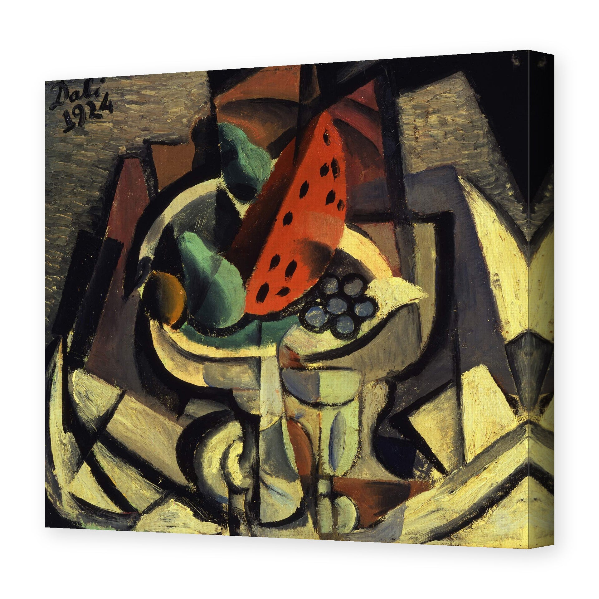 Salvador Dali's 'Still Life' painting reproduced as a gallery-wrapped canvas print