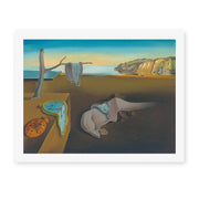 Salvador Dali's 'The Persistence Of Memory' painting reproduced as a rolled canvas print