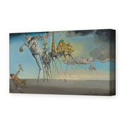 Salvador Dali's 'The Temptation of St. Anthony' painting reproduced as a gallery-wrapped canvas print