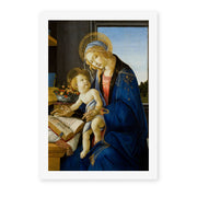 Sandro Botticelli's 'Madonna of the Book' painting reproduced as a rolled canvas print