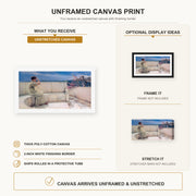 Sir Lawrence Alma-Tadema - Expectations Hope Springs Eternal canvas print size comparison and framing display infographic