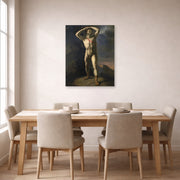 Theodore Gericault - Academia Masculina - Male Academy - Theodore Gericault Academia Masculina Male Academy poster print lifestyle dining unframed