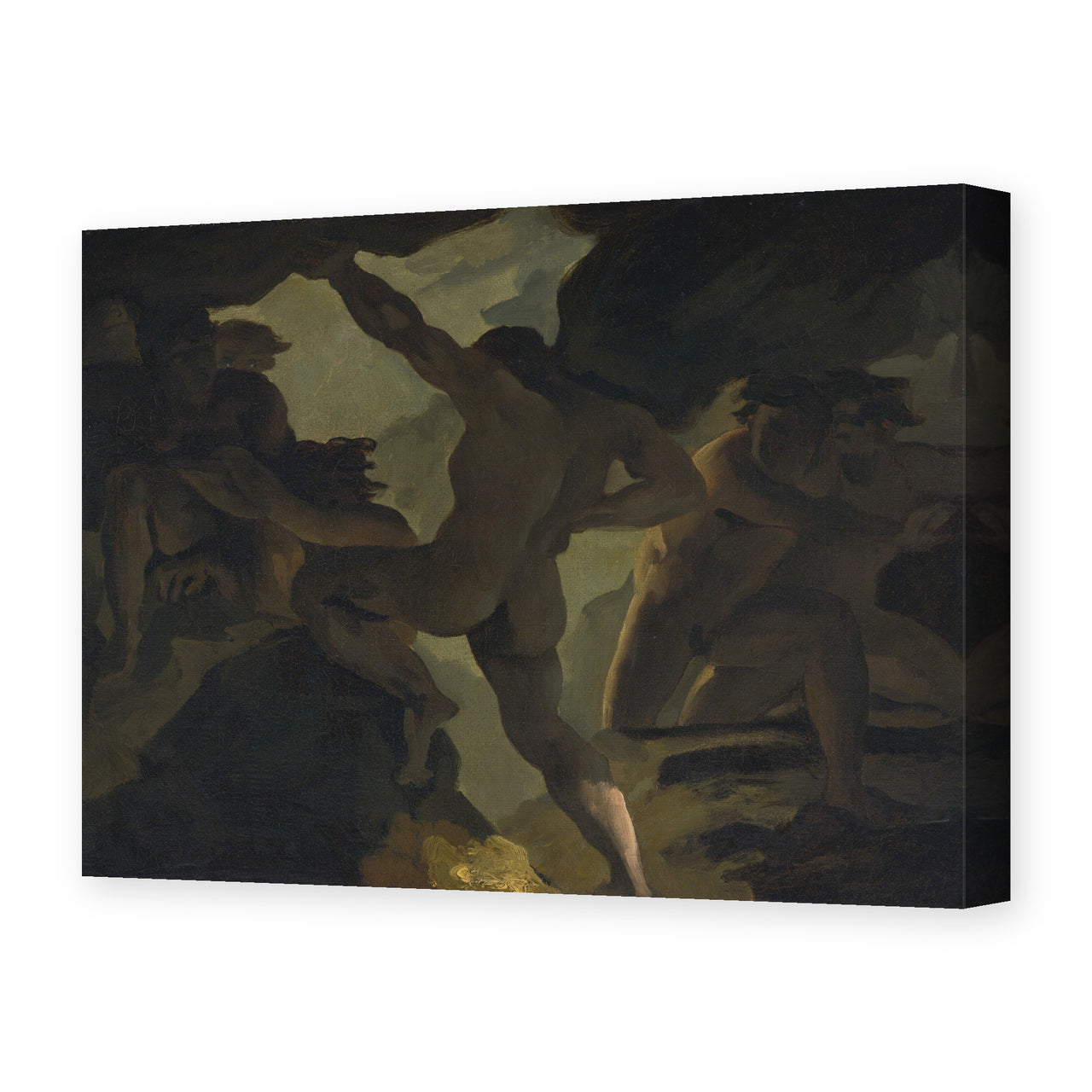 Theodore Gericault - Episode De La Guerre Des Titans - gallery wrap hero