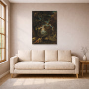 Theodore Gericault - Le Sommeil Des Paysans - poster print lifestyle living room 1 unframed