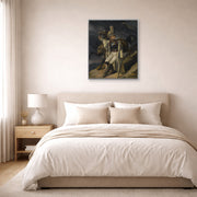 Theodore Gericault - The Wounded Cuirassier - poster print lifestyle bedroom unframed