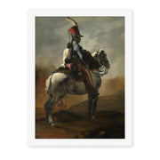 Theodore Gericault - Trumpeter of the Hussars - canvas print hero
