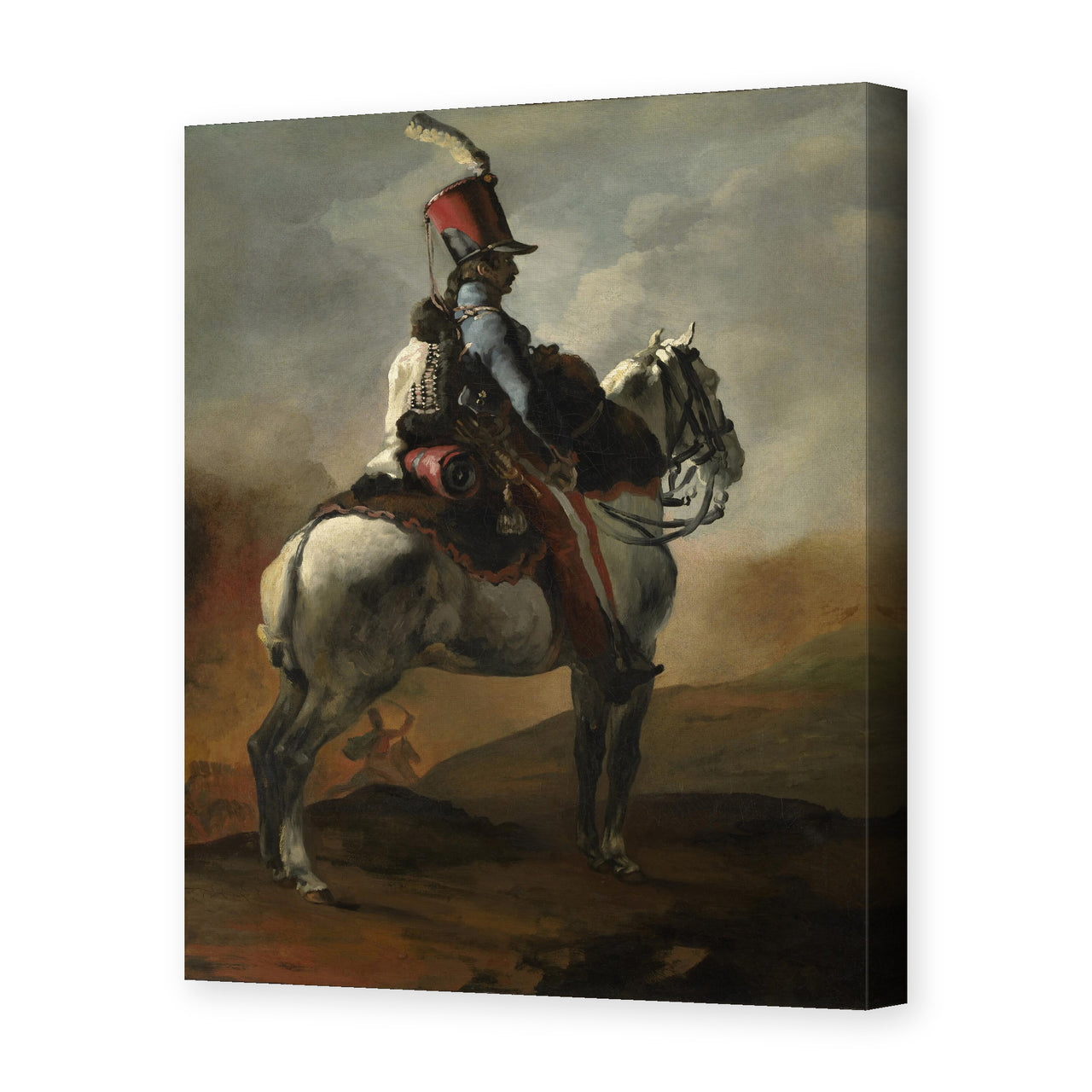 Theodore Gericault - Trumpeter of the Hussars - gallery wrap hero