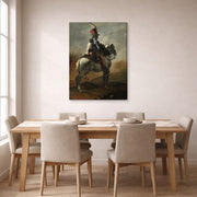 Theodore Gericault - Trumpeter of the Hussars - gallery wrap lifestyle dining