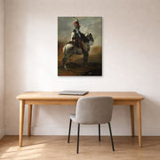 Theodore Gericault - Trumpeter of the Hussars - gallery wrap lifestyle office