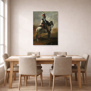 Theodore Gericault - Trumpeter of the Hussars - poster print lifestyle dining unframed