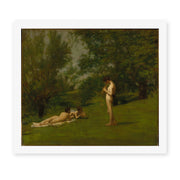 Thomas Eakins's 'Arcadia' painting reproduced as a rolled canvas print