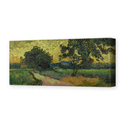 Vincent van Gogh's 'Landscape at Twilight' painting reproduced as a gallery-wrapped canvas print