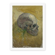 Vincent van Gogh's 'Skull' painting reproduced as a rolled canvas print