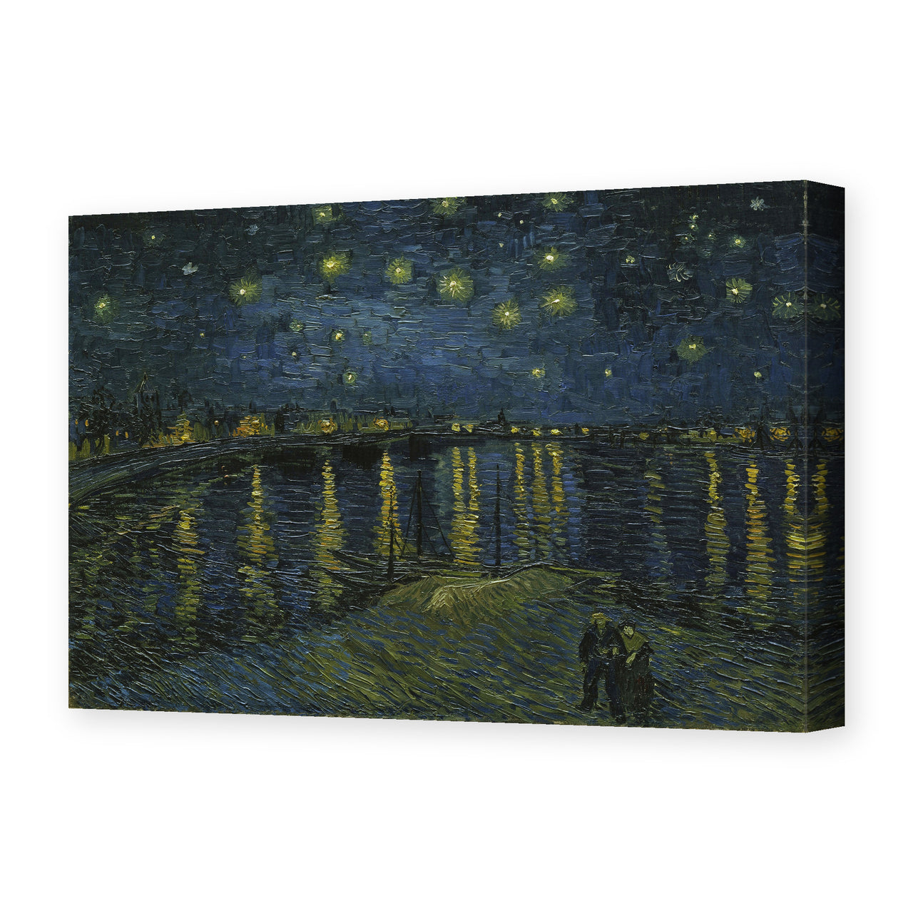 Vincent van Gogh's 'Starry Night' painting reproduced as a gallery-wrapped canvas print